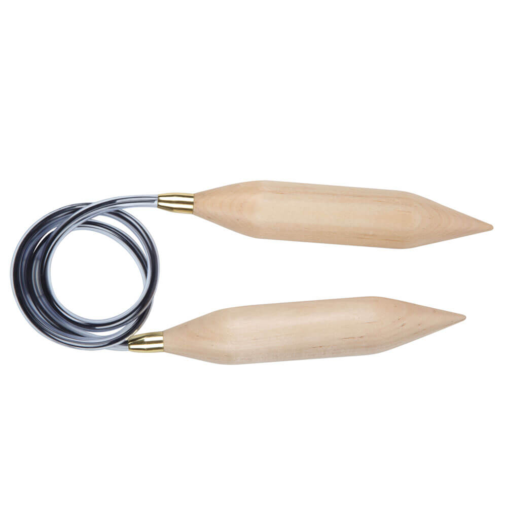 KnitPro Jumbo Beech Rundstricknadel 120cm 20.0-35.0mm - 1Stk