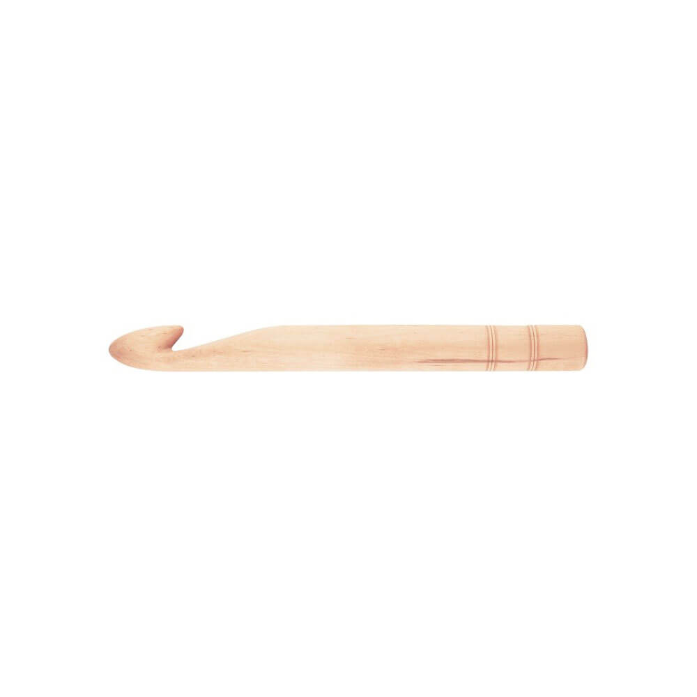 KnitPro Jumbo Beech Häkelnadel 18.00-35.00mm - 1Stk