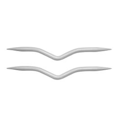 KnitPro Cable needles aluminium 6.00-8.00mm - 1x2pcs