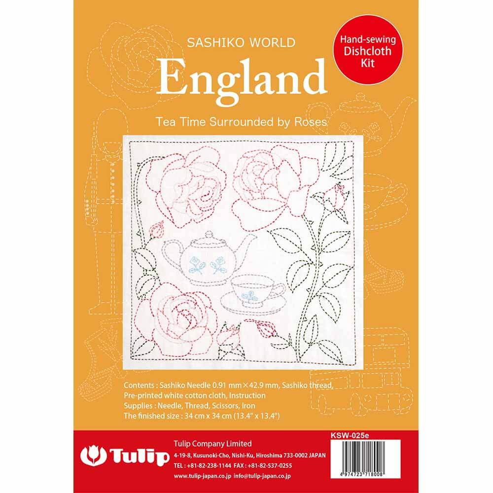 Tulip Sashiko World borduurpakket - 1st