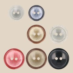 Milward 2-hole button round 15mm - 1x4pcs