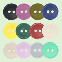 Milward Knoop 2-gaats nylon rond 15mm - 1x6st