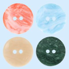 Milward Knoop gemeleerd 2-gaats 20mm - 1x7st