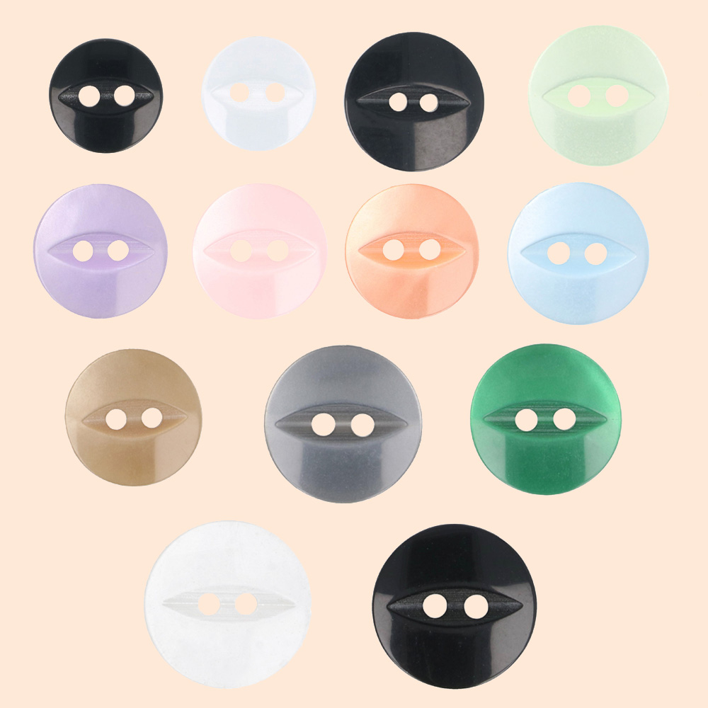 Milward Knoop fish eye 2-gaats 11mm  - 1x10st