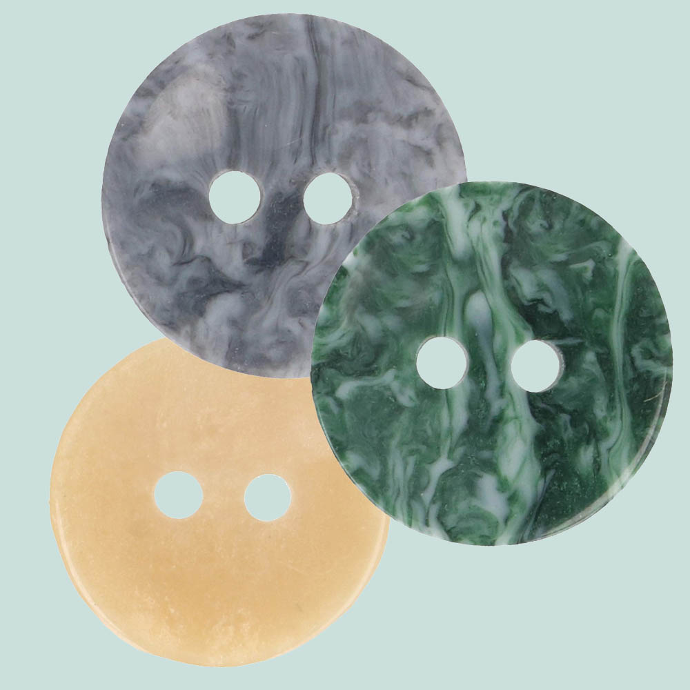 Milward Knoop gemeleerd 2-gaats 15mm - 1x10st