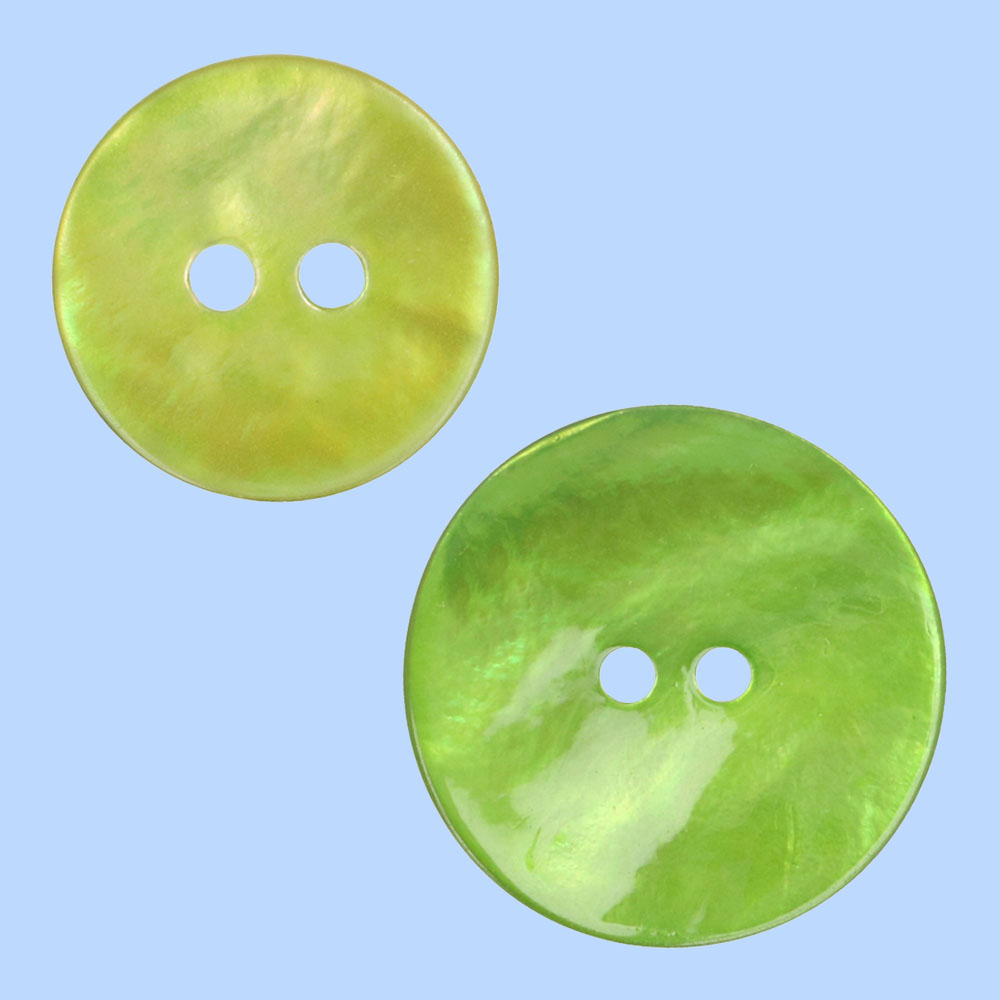 Milward Knoop 2-gaats schelp 15-23mm groen