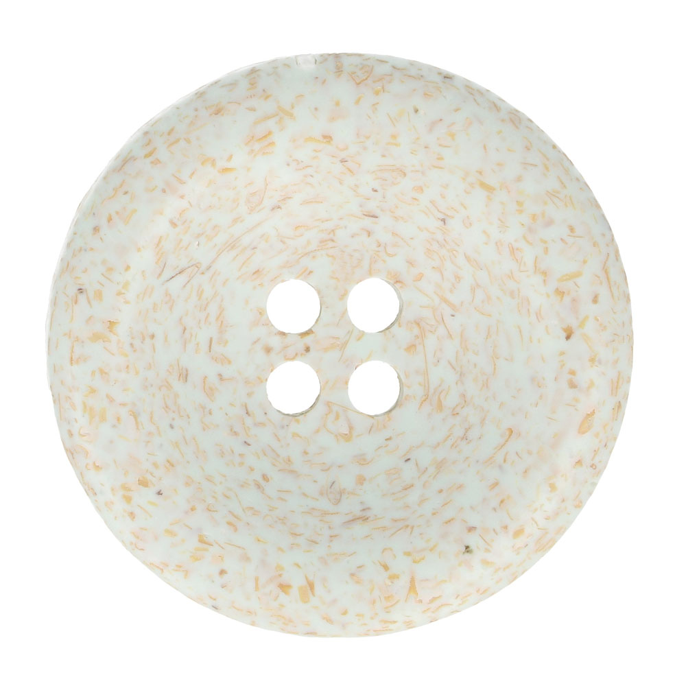 Milward 2-hole button 38mm brown-white - 1x2pcs