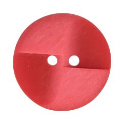 Milward 2-hole nylon button diamond 15mm red - 1x4pcs