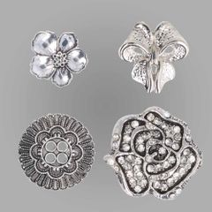 Milward Knoop bloem antiek 15-36mm