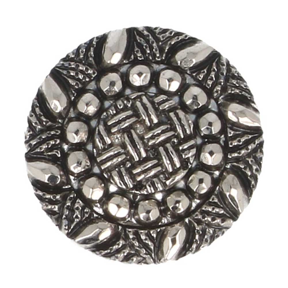 Milward Button vintage metal 12mm - 1x3pcs