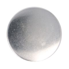 Milward Blazer button metal 19mm silver - 1x6pcs