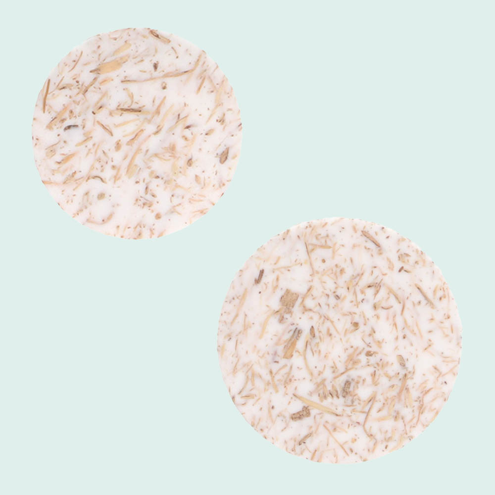 Milward Knoop kokos 20mm bruin-wit