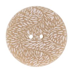 Milward Knoop 2-gaats blaadjes 28mm wit-beige - 1x4st