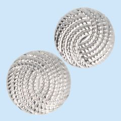Milward Button 15-18mm silver