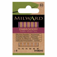 Milward Machinenaalden embroidery 75-90 - 5x6st
