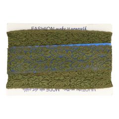 Nylon stretch kant kleur 66mm - 25m