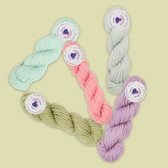 Oxford Violet Jane Bulky Rug solid 1x113g