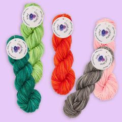 Oxford Violet Jane Bulky Rug variegated 1x113g