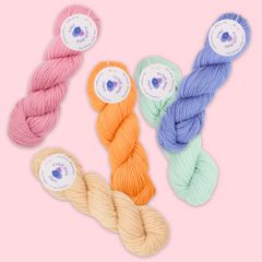 Oxford Violet Jane Worsted solid 1x113g