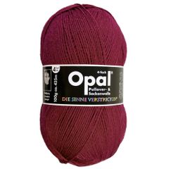 Opal Uni 4-draads 5x100g - 5196 Burgund