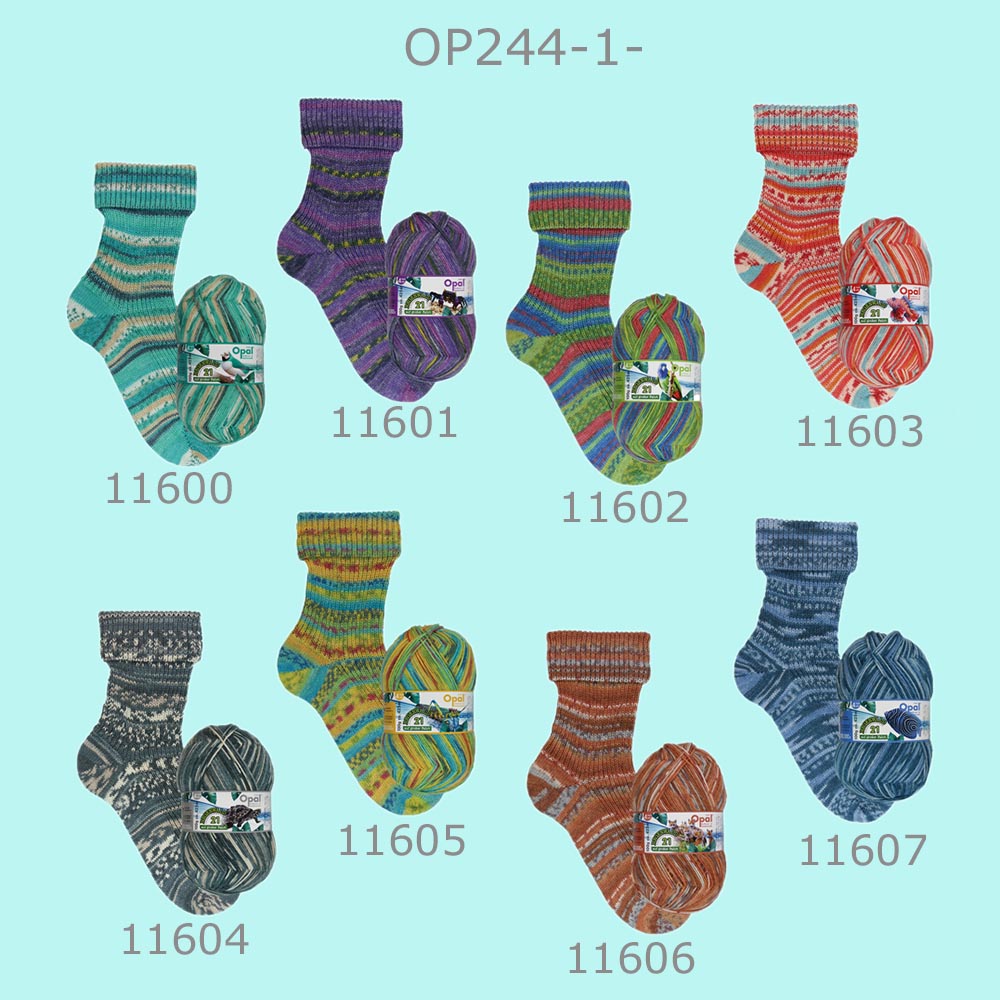 Opal Regenwald 21 4-draads 10x100g