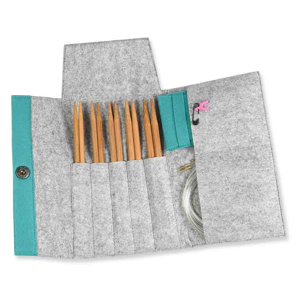 Pony Bamboo Verwis. Rondbreinaaldenset 14cm 3.00-5.00mm- 1st