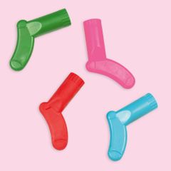 Pony Point protectors sock-shaped plastic large - 1x2pcs
