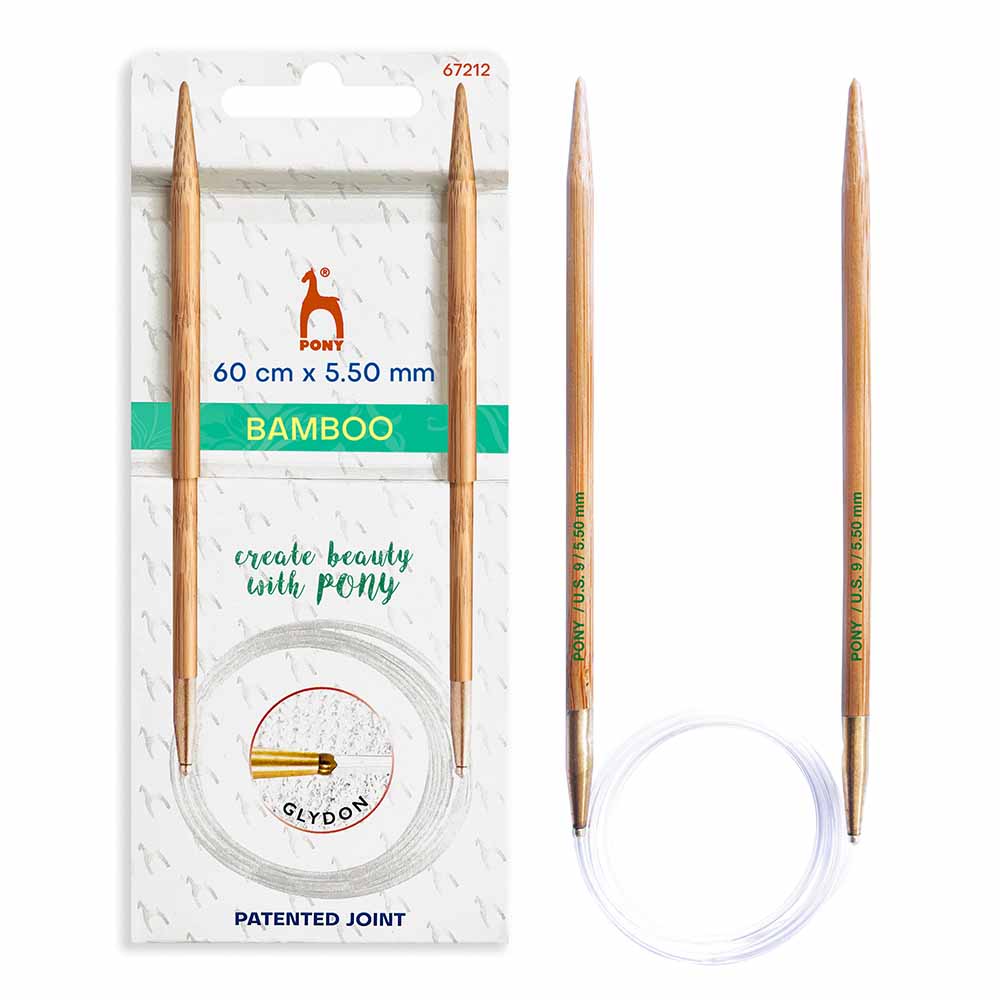 Pony Bamboo Rondbreinaalden 60cm 3.50-10.00mm - 1st