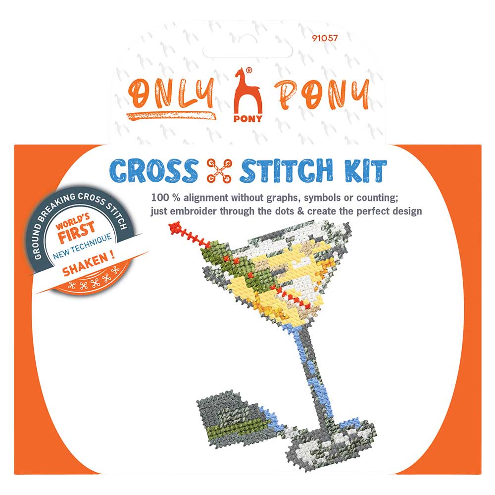 Pony Only Cross stitch Design kit Shaken - 1pc