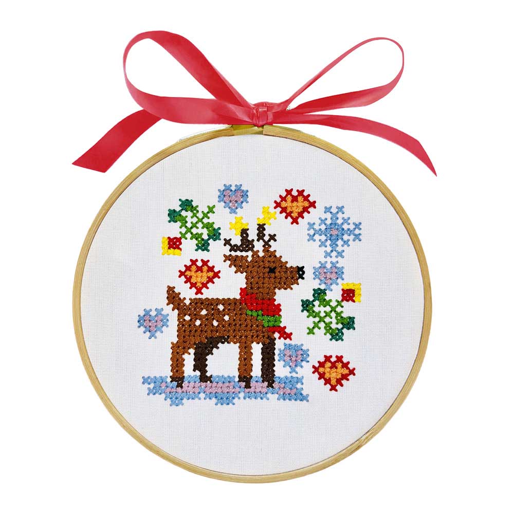 Pony Only Mini Cross stitch kit Magical snowflakes - 1pc