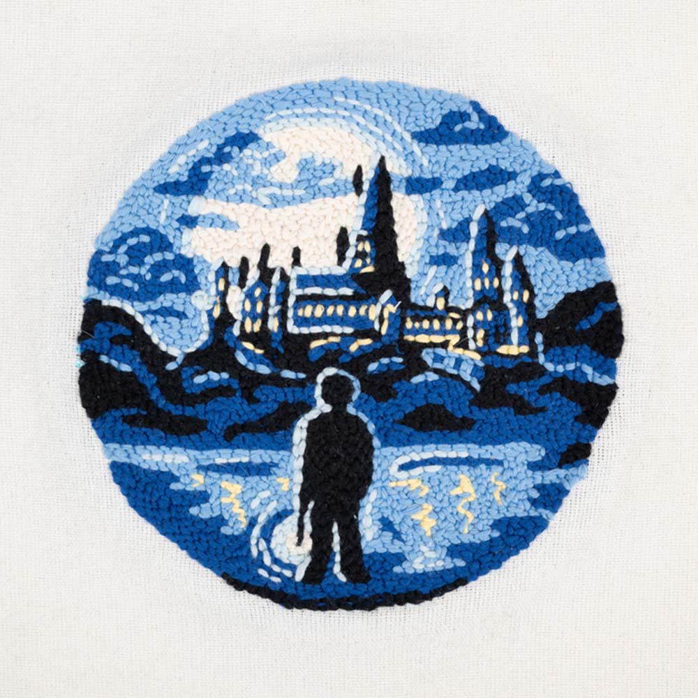 DMC Harry Potter Punch needle kit 14cm Zweinstein - 1st