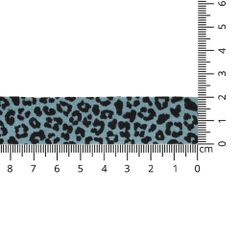 Oaki Doki Jersey biaisband luipaard print 20mm - 5x3m - 3005