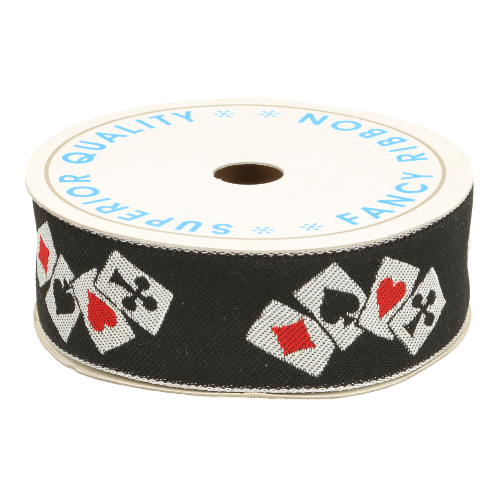 Poker ribbon  -  9m