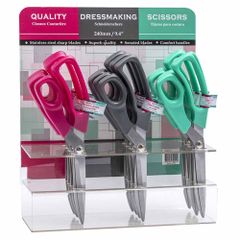 Sew Tasty Dressmaking scissors 24cm display - 1x12pcs