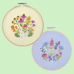 DMC Borduurkit garden 14,5cm - 1st