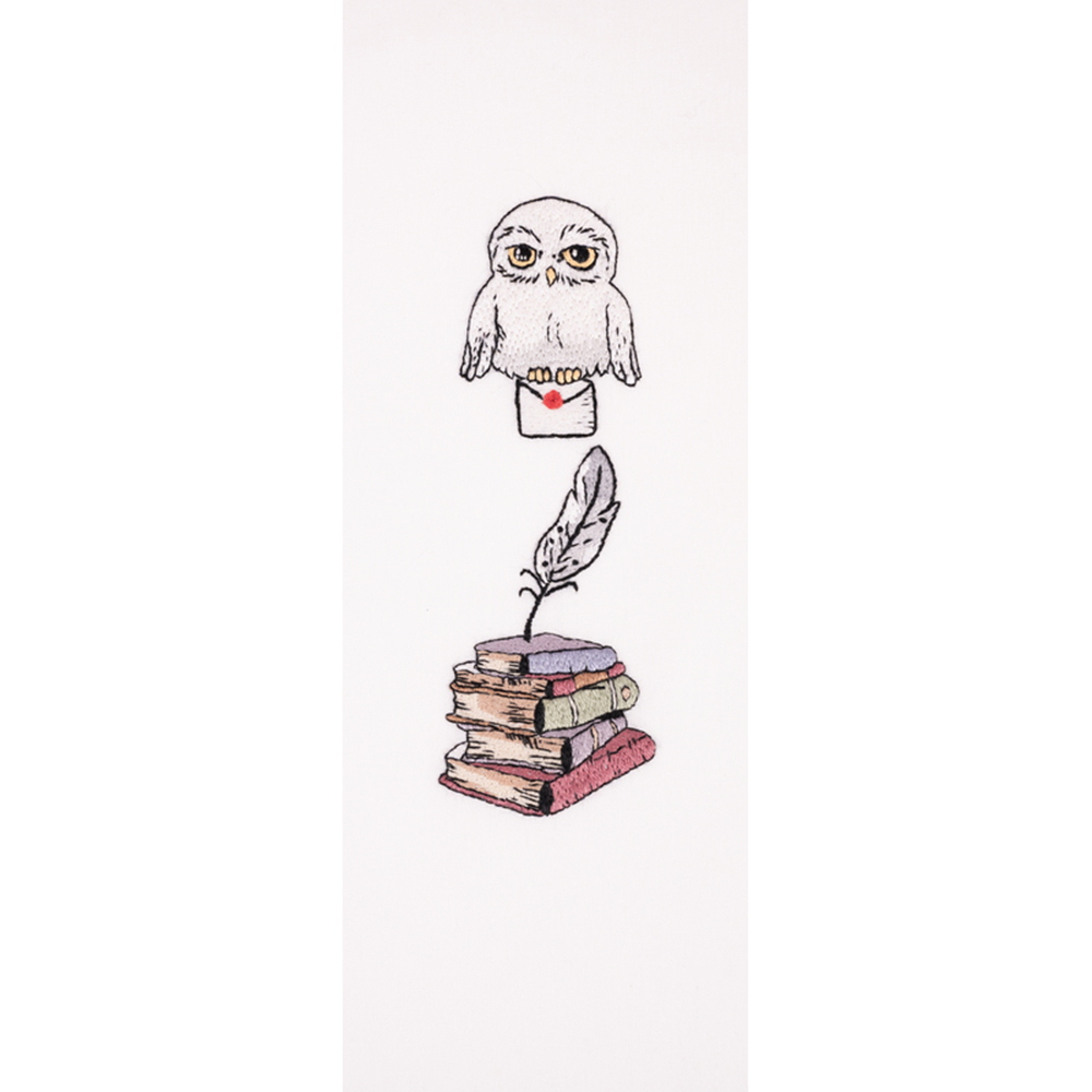 DMC Harry Potter Borduurkit boekenlegger 5x17cm Hedwig - 1st