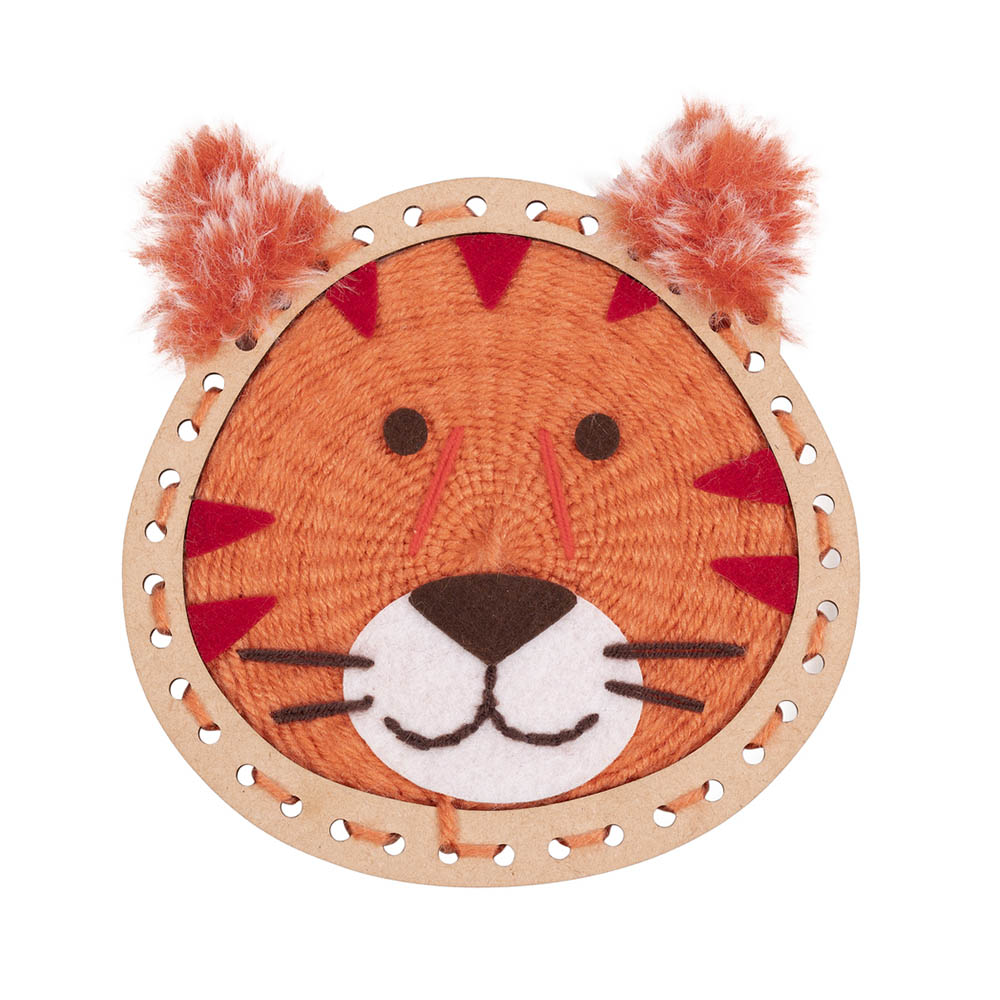 DMC Kids kit Weaving kit Arthur the Tiger 14x13.6cm - 1pc