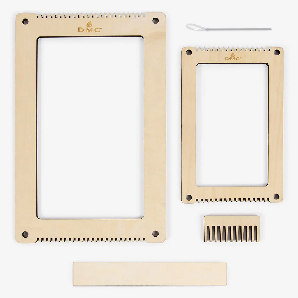 DMC Weaving loom set S-M incl. 5 patterns with QR code - 1pc