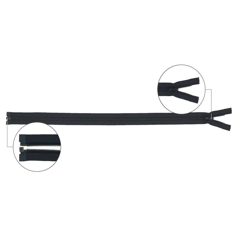 YKK Spiraalrits deelbaar metaal nr.5 90cm - 071