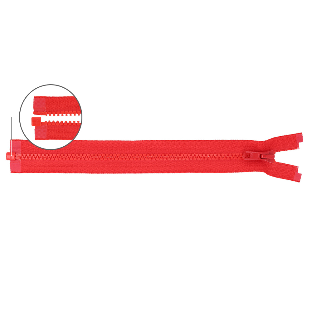 YKK VISLON Molded plastic open-end zipper no.5 85cm - 820