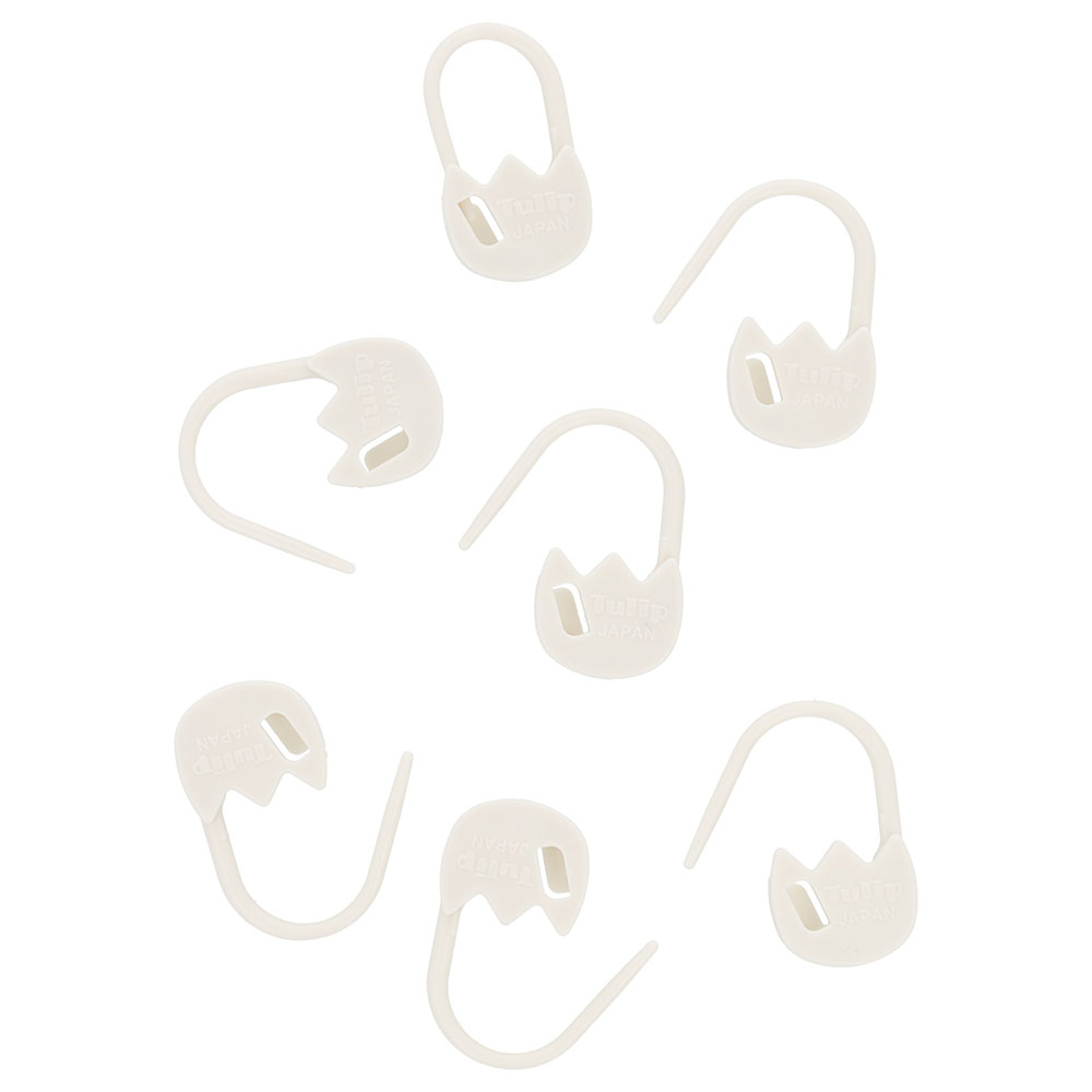 Tulip Stitch markers tulip white - 1pc