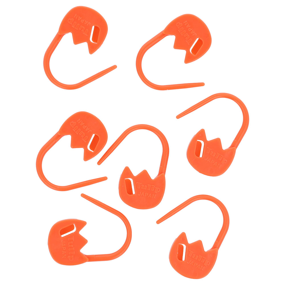 Tulip Stitch markers tulip orange - 1pc