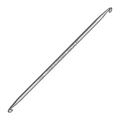 Addi Tunisian double-sid. crochet hook 15cm 2.0-6.0mm - 1pc