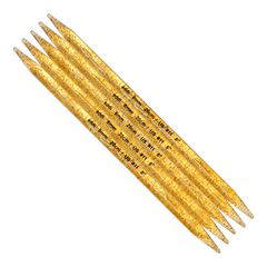Addi Champagne double-pointed needle 20cm 9.0-12.0mm - 1pc