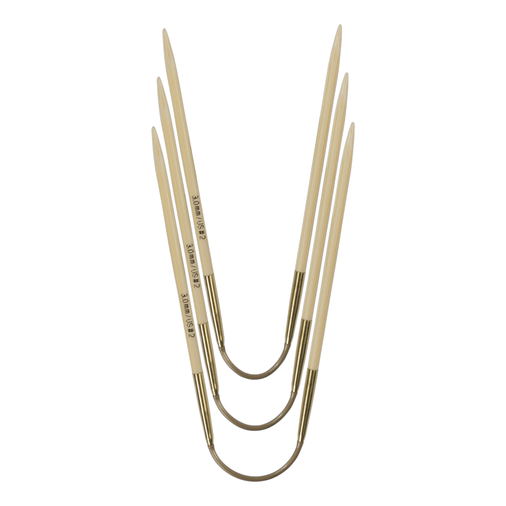 Addi CraSyTrio bamboe 24cm 2.00-5.00mm - 1st