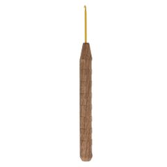 Addi Nature Walnut Gold crochet hook 16cm 2.00-6.00mm - 1pc