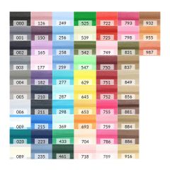 Invisible zipper 22cm individually packed - 1pc