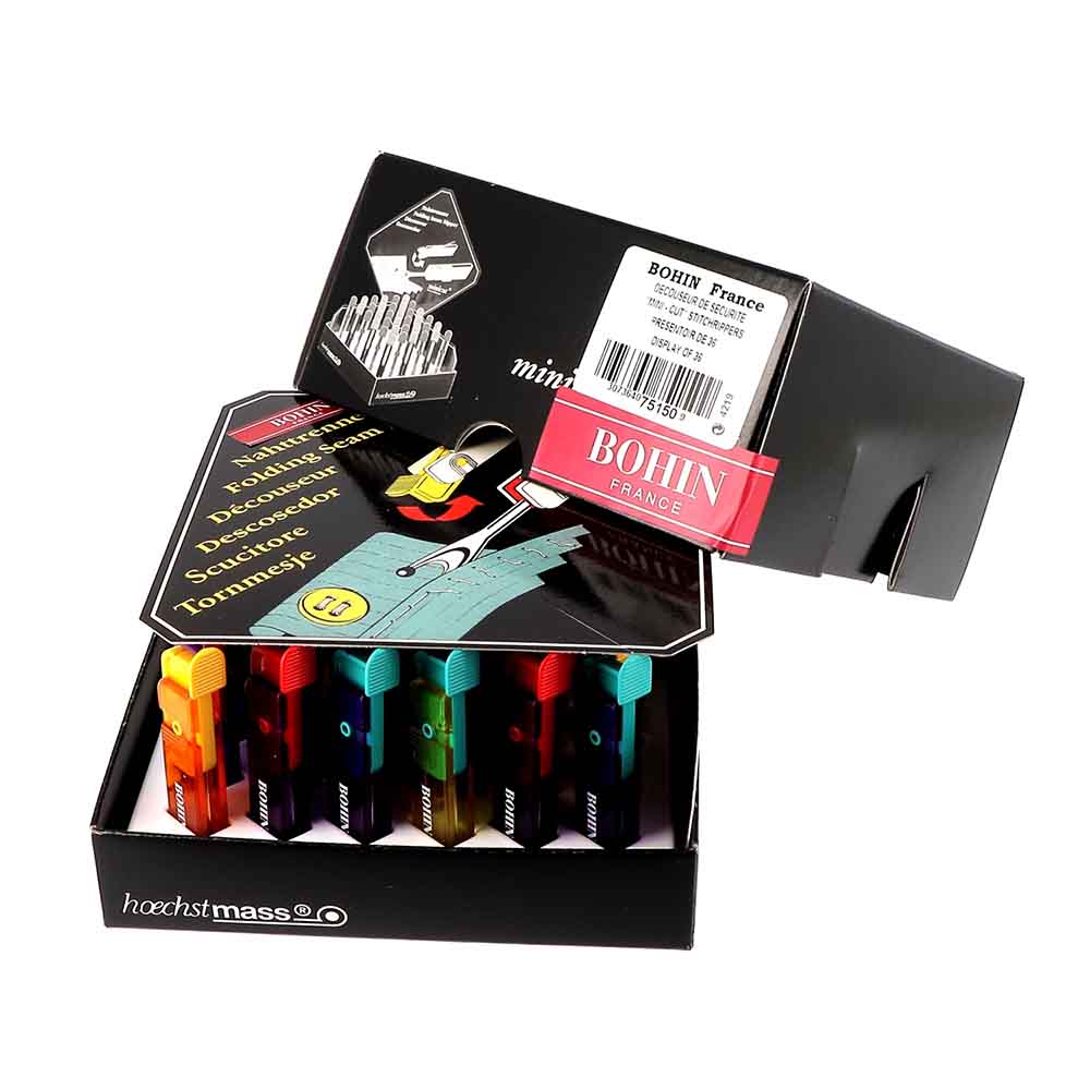 Bohin Display tornmesjes multikleur - 1x36st