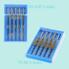 Bohin Machinenaalden titanium 75-100 - 1x5st