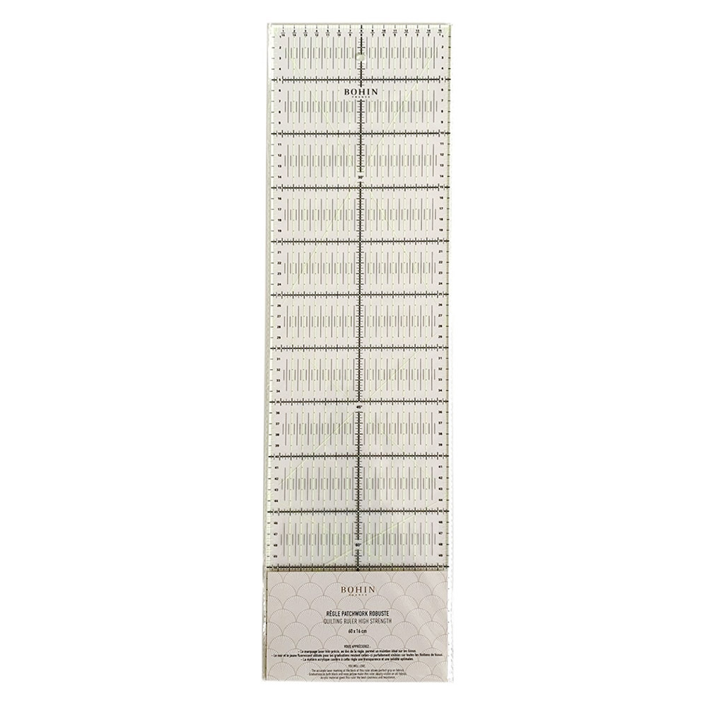 Bohin Quilt liniaal rechthoekig - 1st